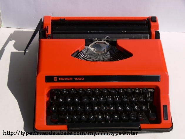 198X* IMC Rover 1000 on the Typewriter Database